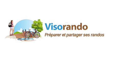 Logo Visorando : idées de randonnée (France)